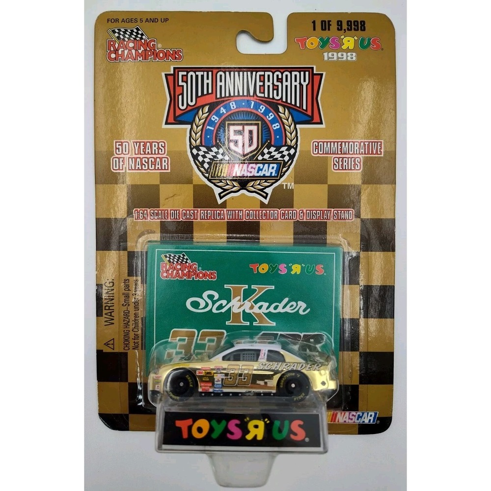 Racing Champions 1998 Nascar Gold Schrader K #33 NASCAR 50TH SEE B11.1YGU-320